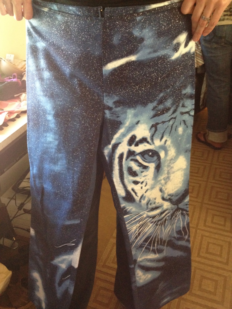 the infamous tiger pants